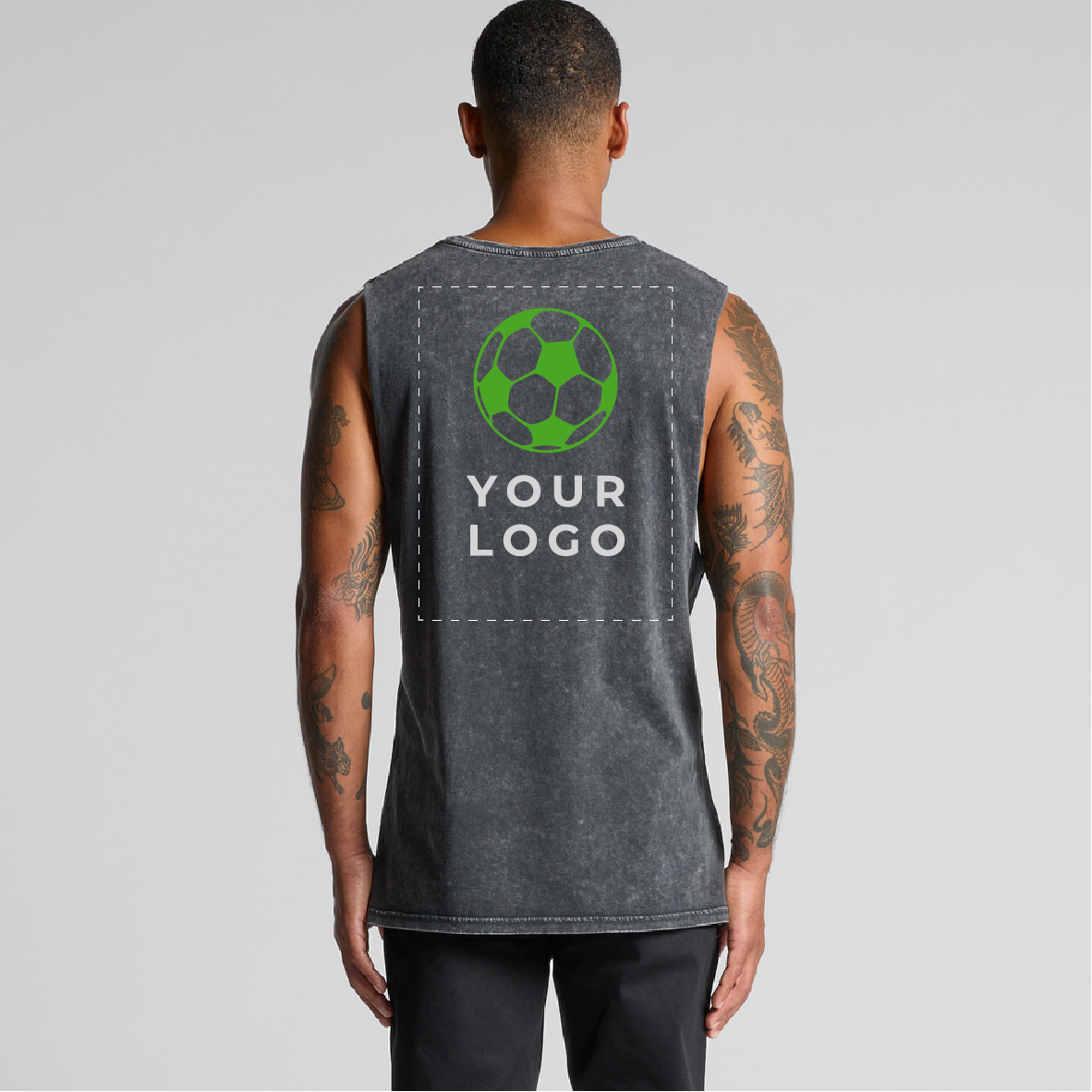 STONE WASH BARNARD TANK